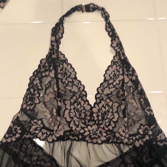 Victoria Secret chemise & matching G sting Lingerie Bundle Size L - Picture 9 of 15